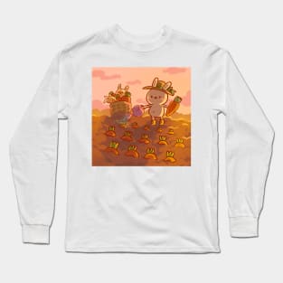 Bunny Carrot Farmer Long Sleeve T-Shirt